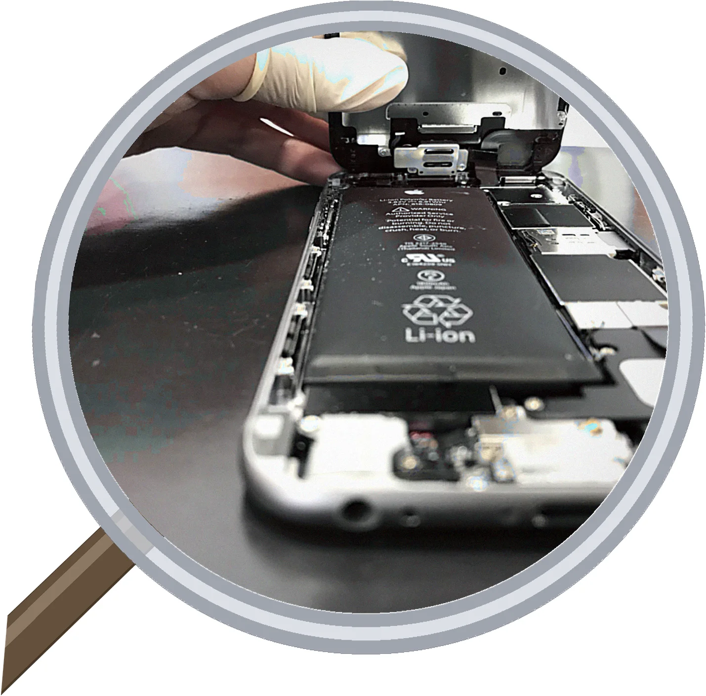 iPhone 6 battery 修理事例