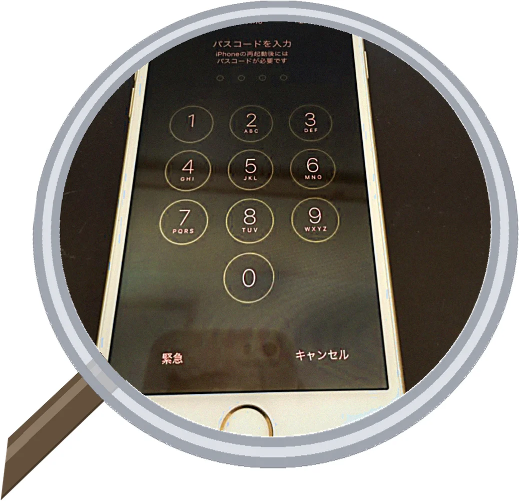 iPhone6のディスプレイが割れて操作ができたりできなかったりする場合の修理 — 修理の様子