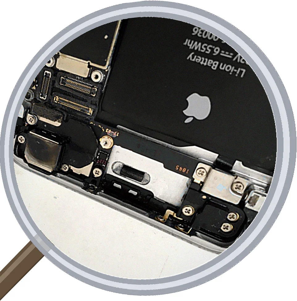 iPhone 6 を洗濯機で水没させた主婦の修理事例｜大阪・松屋町