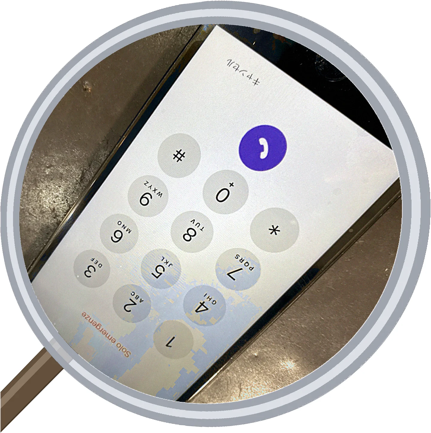 iPhone 7 Plus screen-crack 修理事例