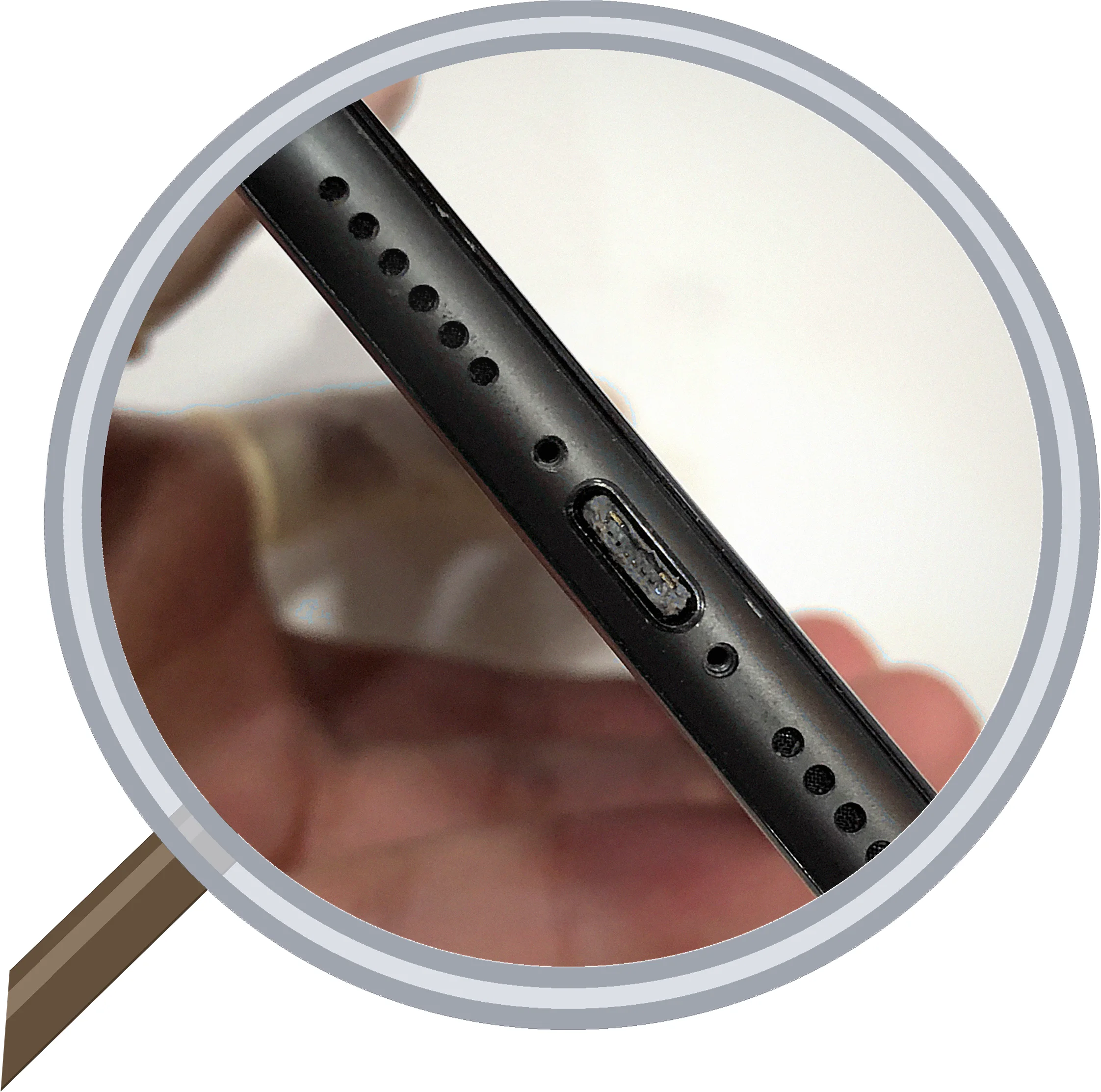 iPhone 7の画面割れとバッテリー劣化、セット割で費用を抑える修理 — 修理の様子