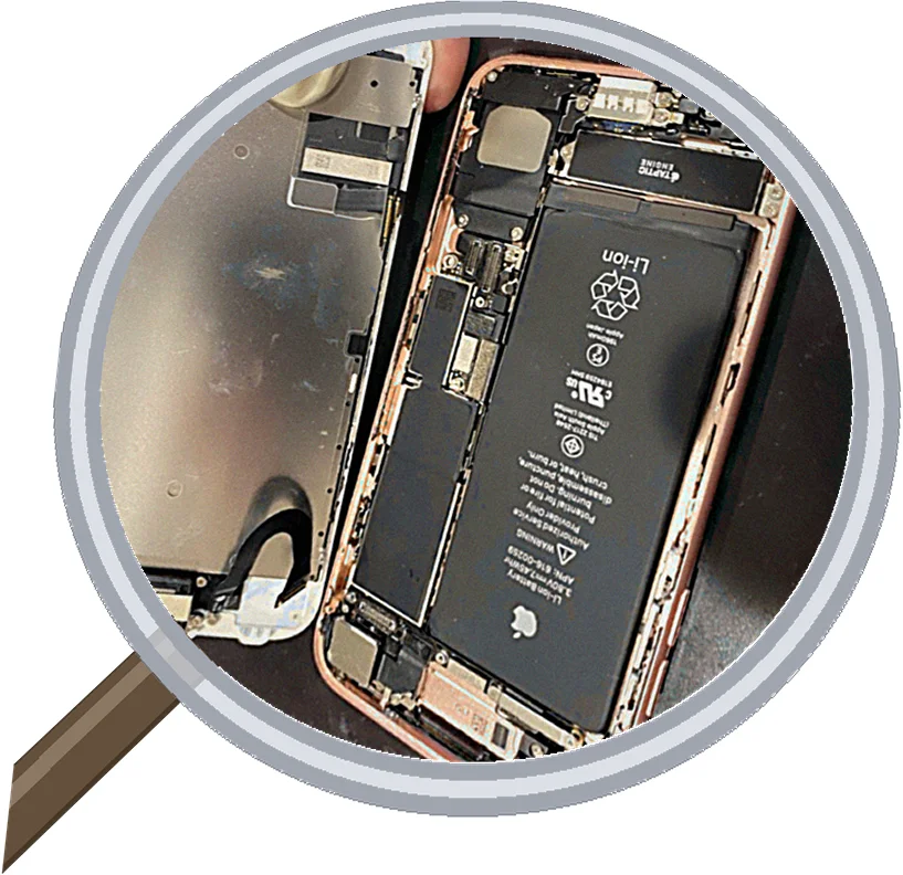 iPhone 7 battery 修理事例