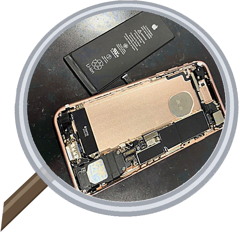 iPhone 7 battery 修理事例