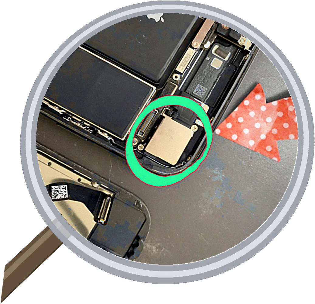 iPhone 7 battery 修理事例
