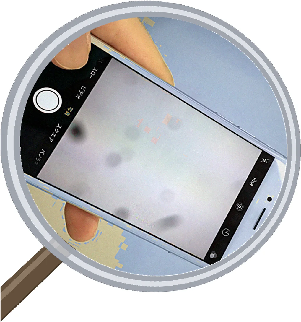 iPhone 7 カメラが真っ暗で撮影できない、ライトも使えない理由とは — 修理の様子