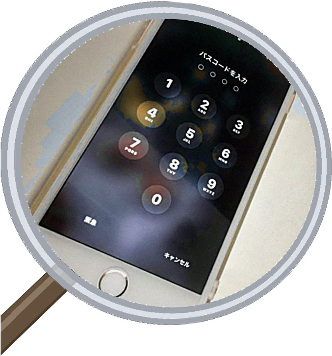 iPhone 7 Plus screen-crack 修理事例