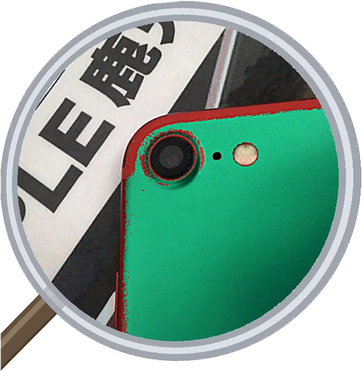 iPhone 7 screen-crack 修理事例