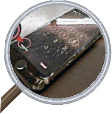 iPhone 7 screen-crack 修理事例