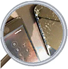iPhone 7 screen-crack 修理事例