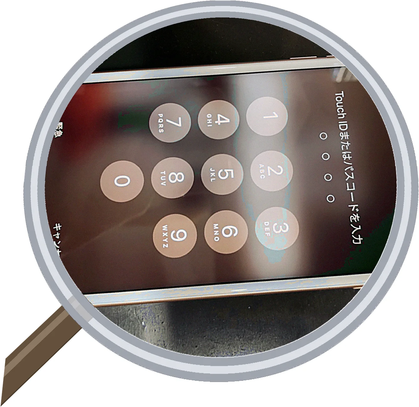 iPhone 8 Plus screen-crack 修理事例