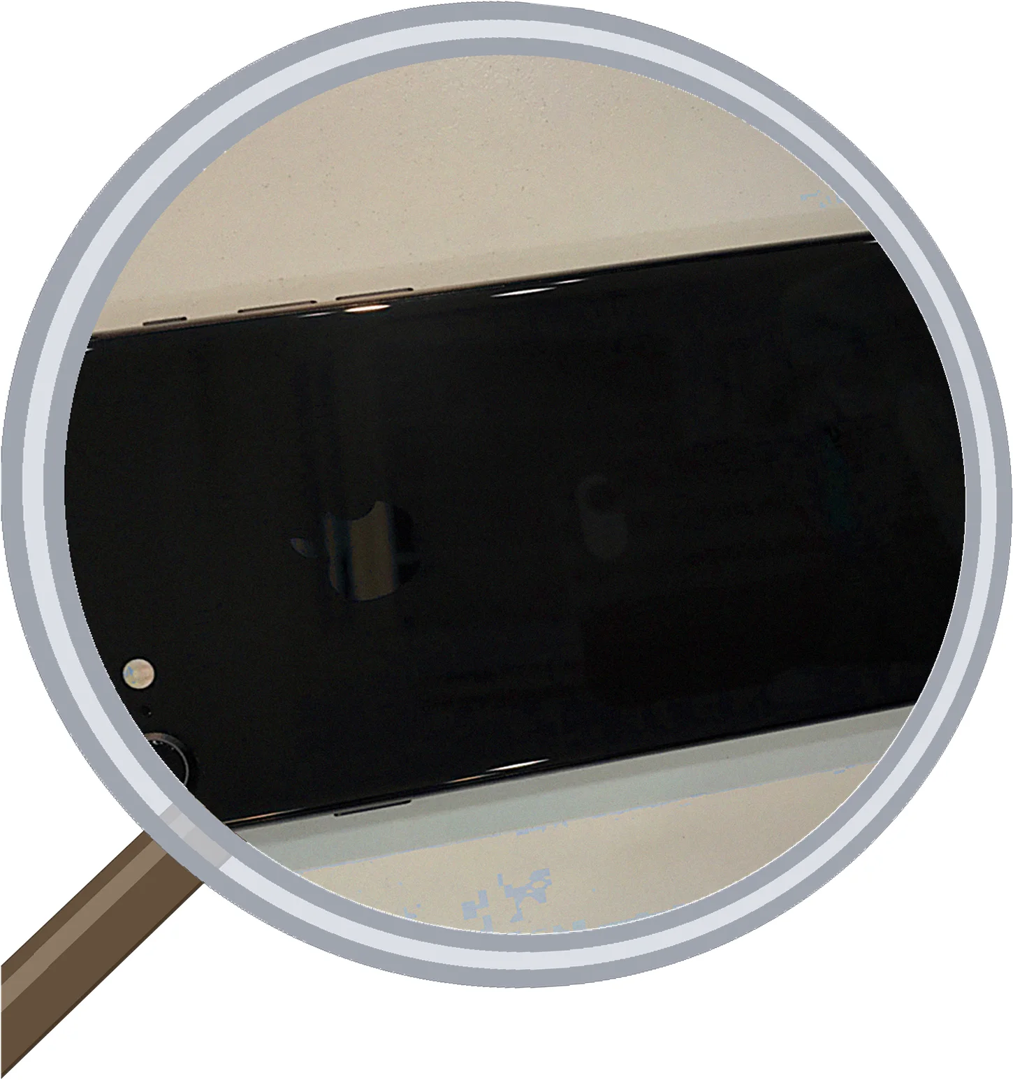 iPhone 8 screen-crack 修理事例