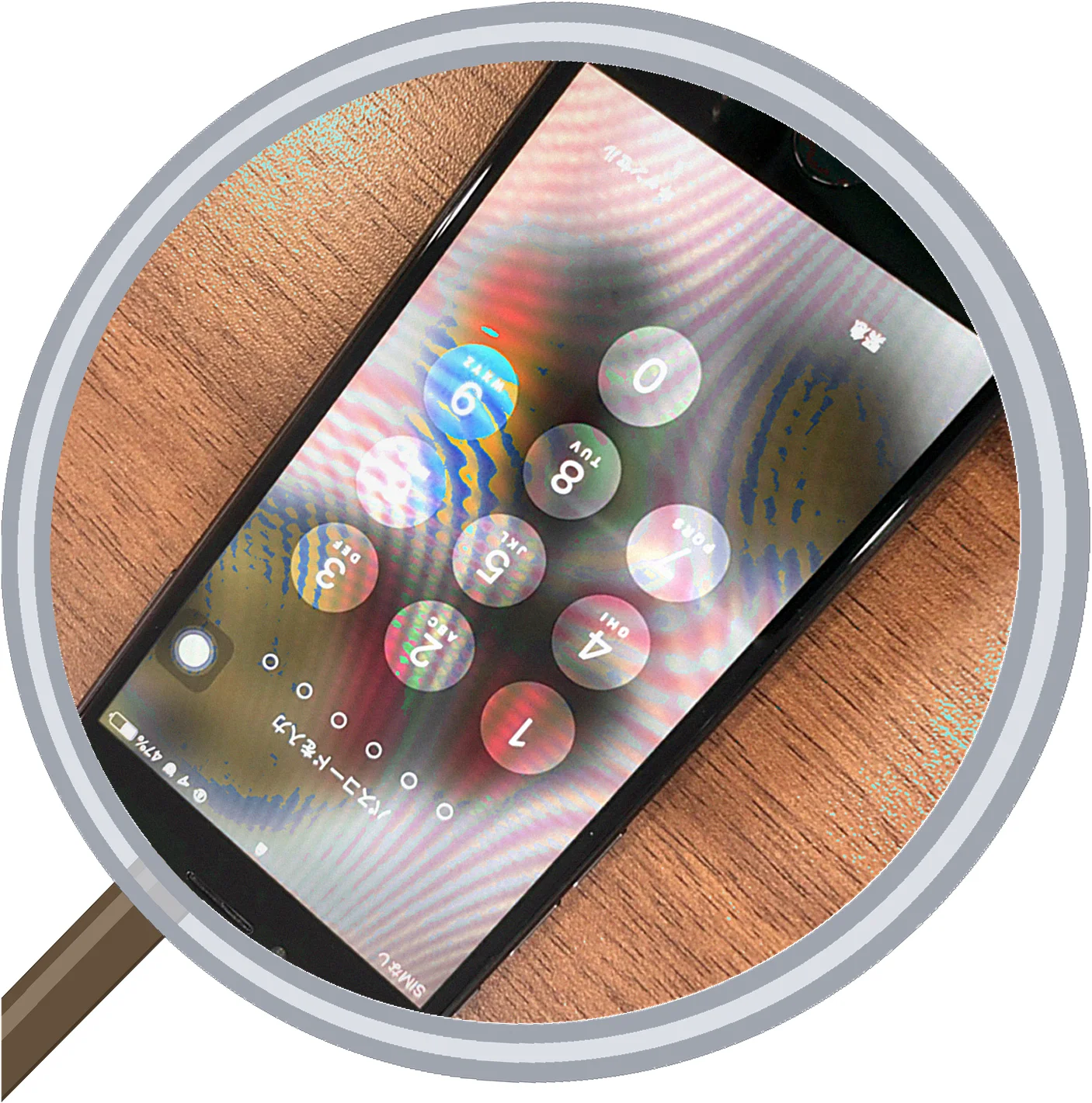 iPhone 8 画面修理！ — 修理の様子