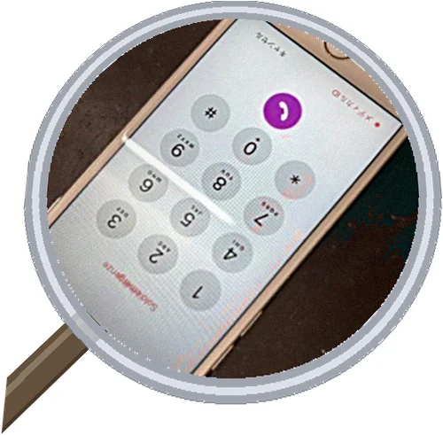 iPhone 8 screen-crack 修理事例