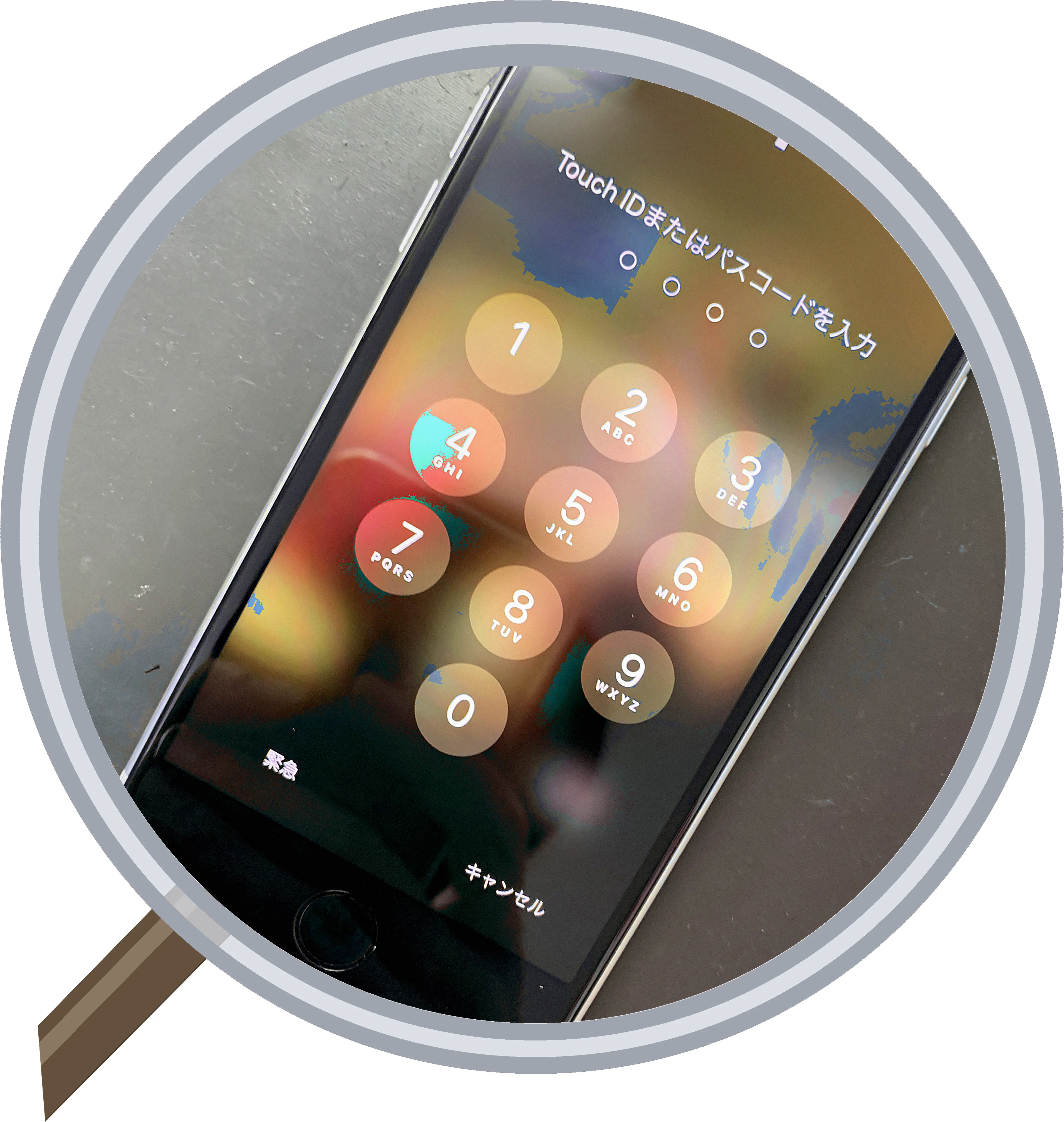 高熱スマホ、アルミで放熱 — 修理の様子