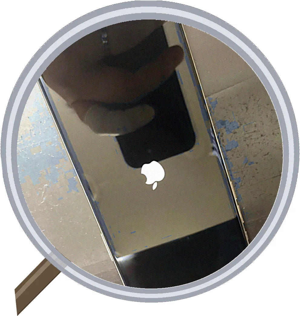 iPhone XS battery 修理事例