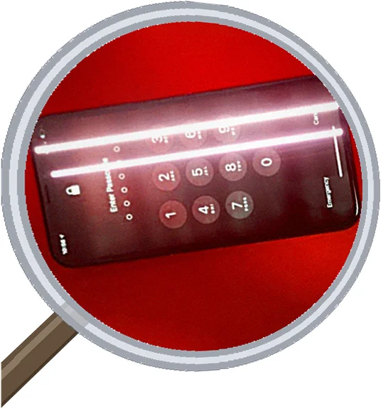 iPhone X screen-crack 修理事例