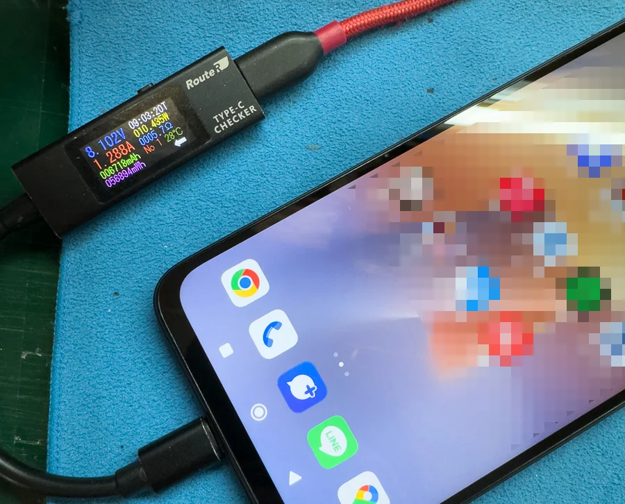 Xiaomi Redmi 12 5G 無線 WiFi修理 — 修理の様子