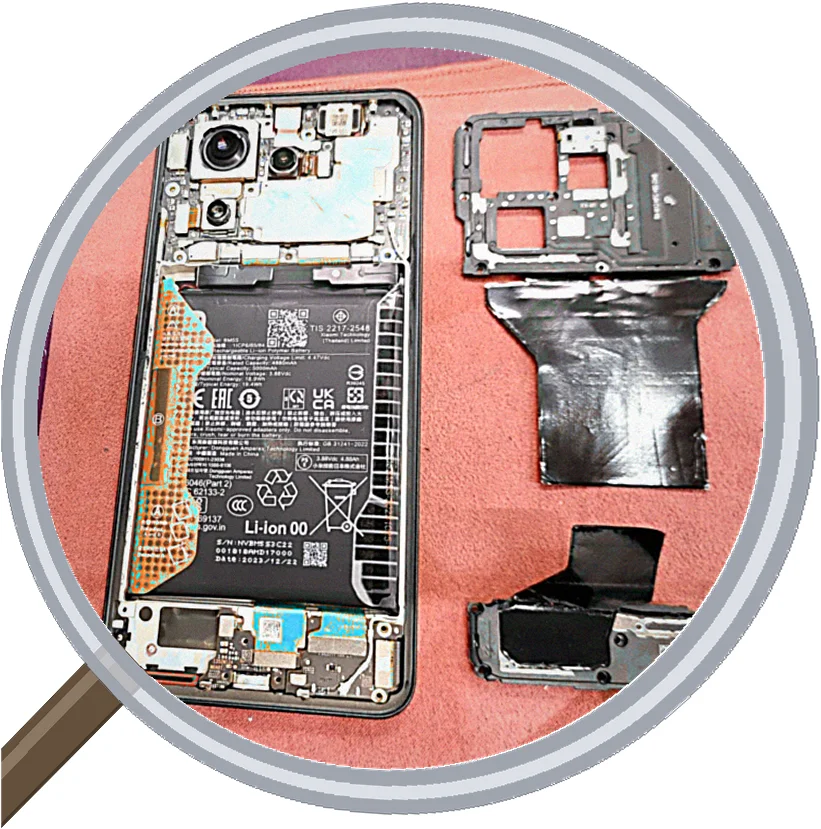 Xiaomi 13T Pro ガラス割れ画面交換修理【即日対応】 — 修理の様子
