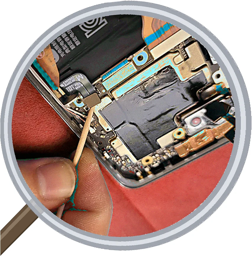 【即日対応】Xiaomi 11T Pro 画面交換修理 -滋賀- — 修理の様子