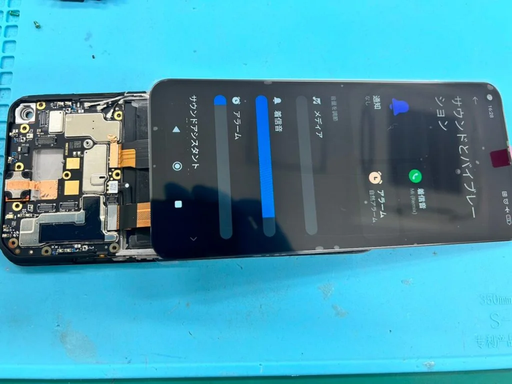Xiaomi Redmi Note 11 Pro 5G 水濡れ・浸水修理 即日対応 水没修理 — 修理の様子