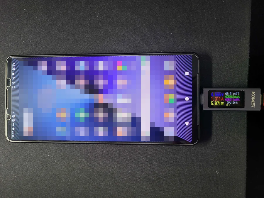 Xperia X Performance システム修復 — 修理の様子