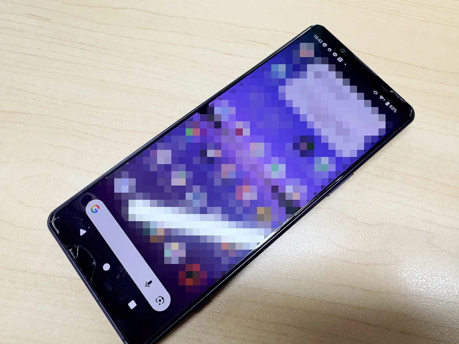 Xperia 5 II システム修復 — 修理の様子